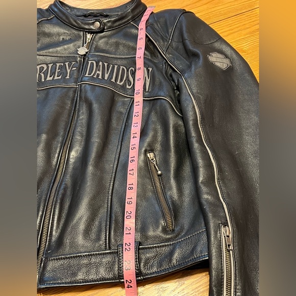 RARE‼️RARE‼️RARE‼️ Harley-Davidson® Willie G Leather Riding Jacket+Hoodie - Picture 13 of 15